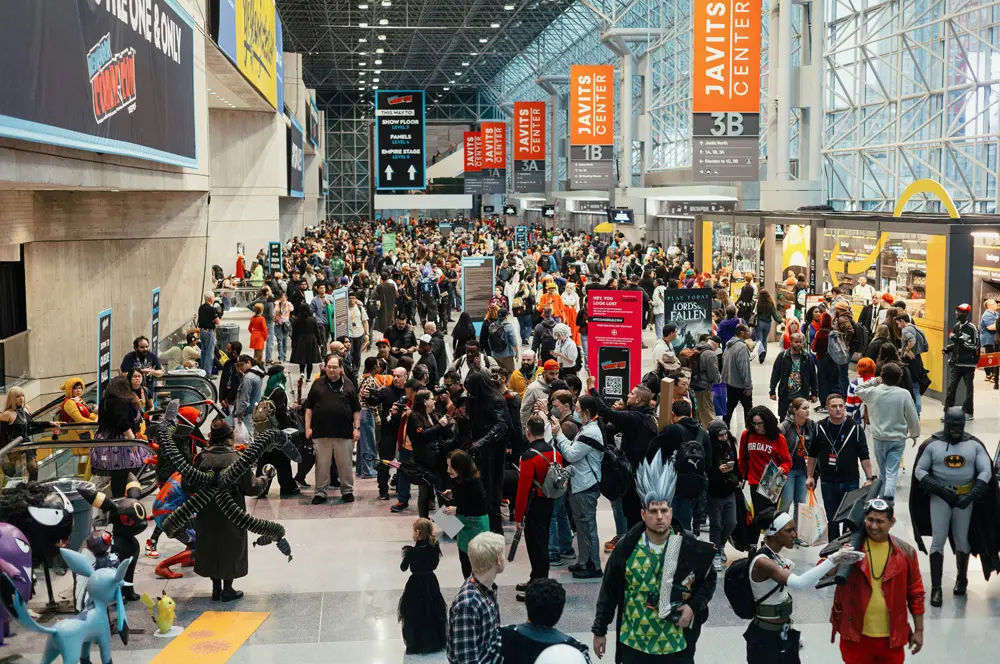 Foule dans une Convention