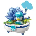 POKEMON - KEEPPLEY BLOCK K20242 - Quaxly (Coiffeton) Plant Serie 2