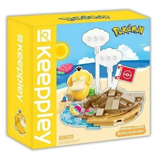 POKEMON - KEEPPLEY BLOCK K20223 - Psyduck (Psykokwak) Sunny Days Build a Sandcastle
