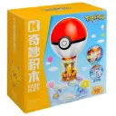 POKEMON - KEEPPLEY BLOCK K20234 - Pokeball Hot Air Balloon