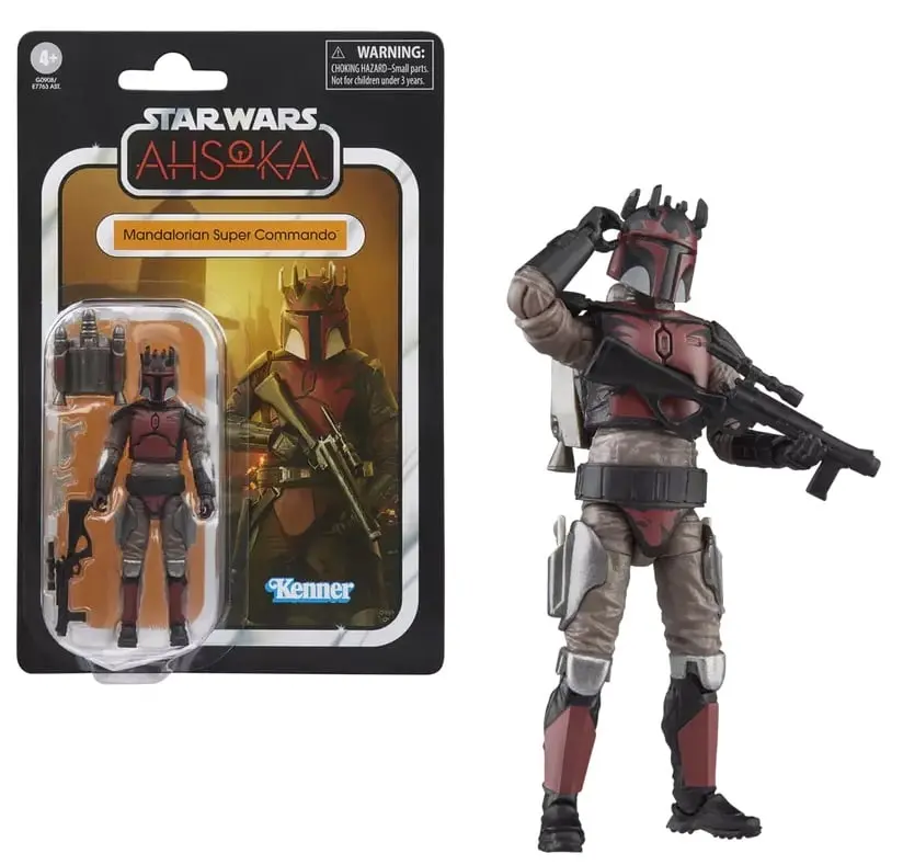 STAR WARS - VINTAGE COLLECTION - Mandalorian Super Commando Figurine 10cm