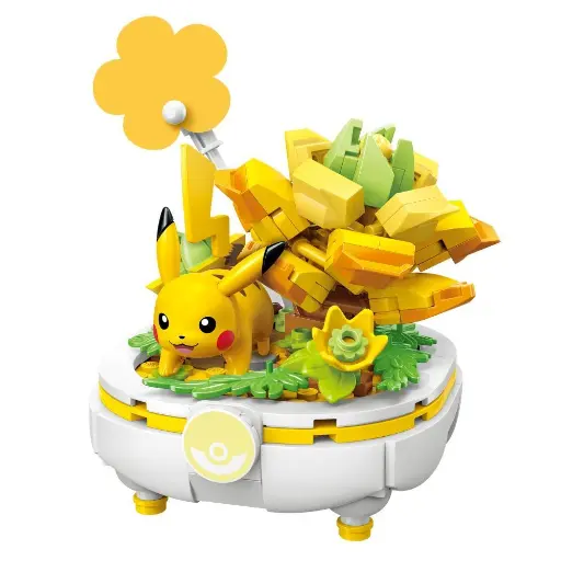 [K20243] POKEMON - KEEPPLEY BLOCK K20243 - Pikachu Plant Serie 2