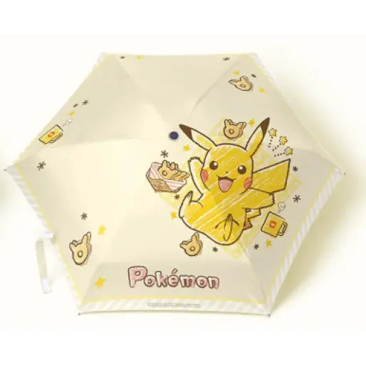 [6923517310056] POKEMON - LANGBOWANG - Parapluie + Etui "Pikachu Donuts"