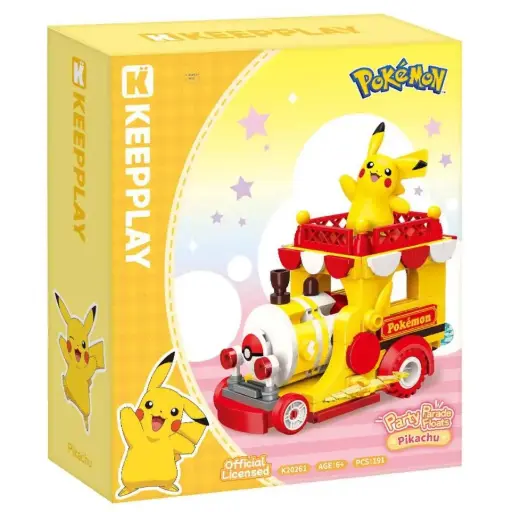 [K20261] POKEMON - KEEPPLEY BLOCK K20261 - Pikachu Parade Float