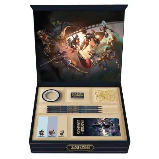 [5063457046668] LEAGUE OF LEGENDS - Set de Fournitures Scolaire Premium